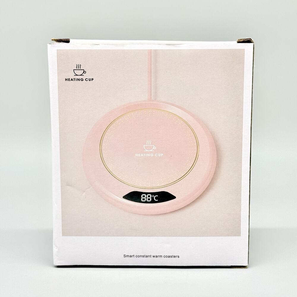 New M308 Smart Constant Warm Coaster Coffee Mug Warmer Heating Pad Desk
